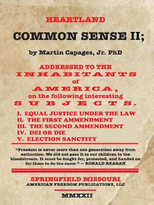 cover image of HEARTLAND COMMON SENSE II